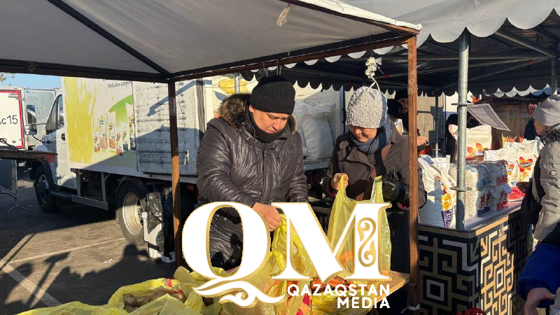 Астанадағы жәрмеңкеге СҚО-ның Жамбыл ауданының тұрғындары таңдаулы ет пен көкөніс әкелді