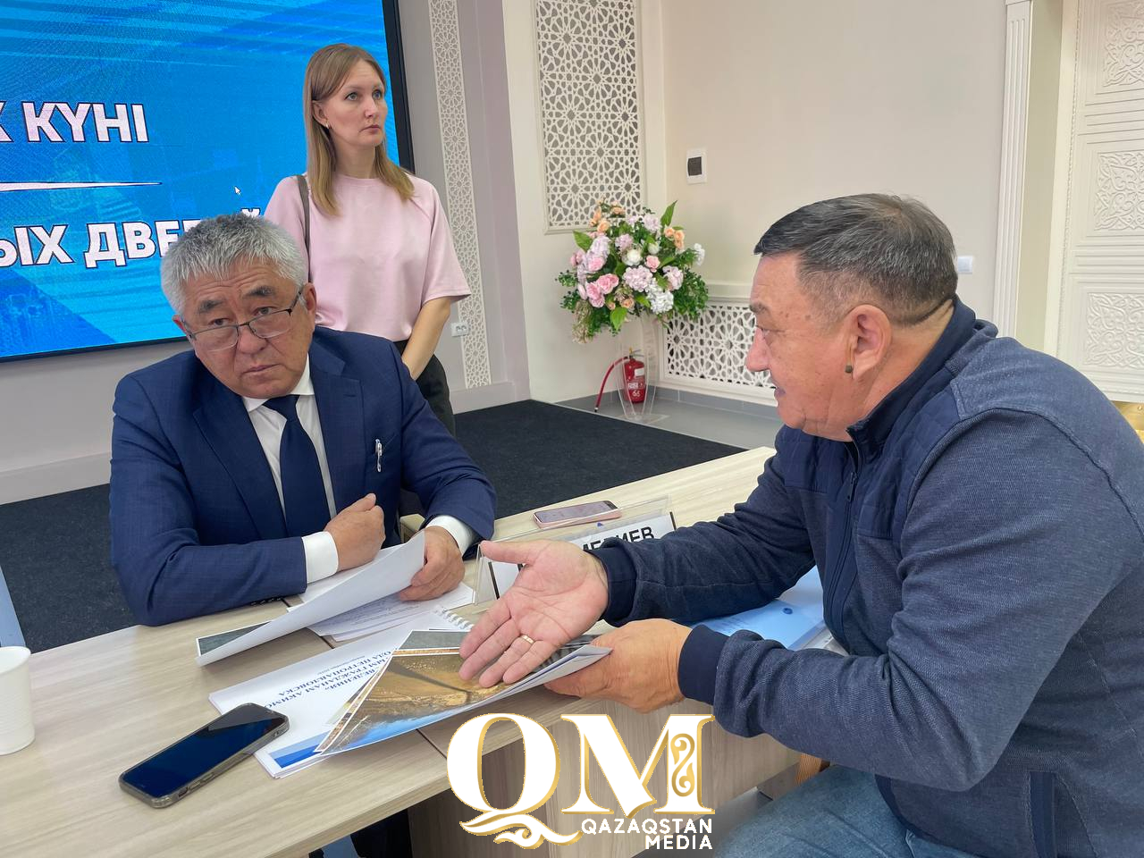 Қала әкімінің қабылдауында жол мәселесі шешілді