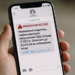 Фейковые сообщения о нарушении ПДД рассылают мошенники в СКО