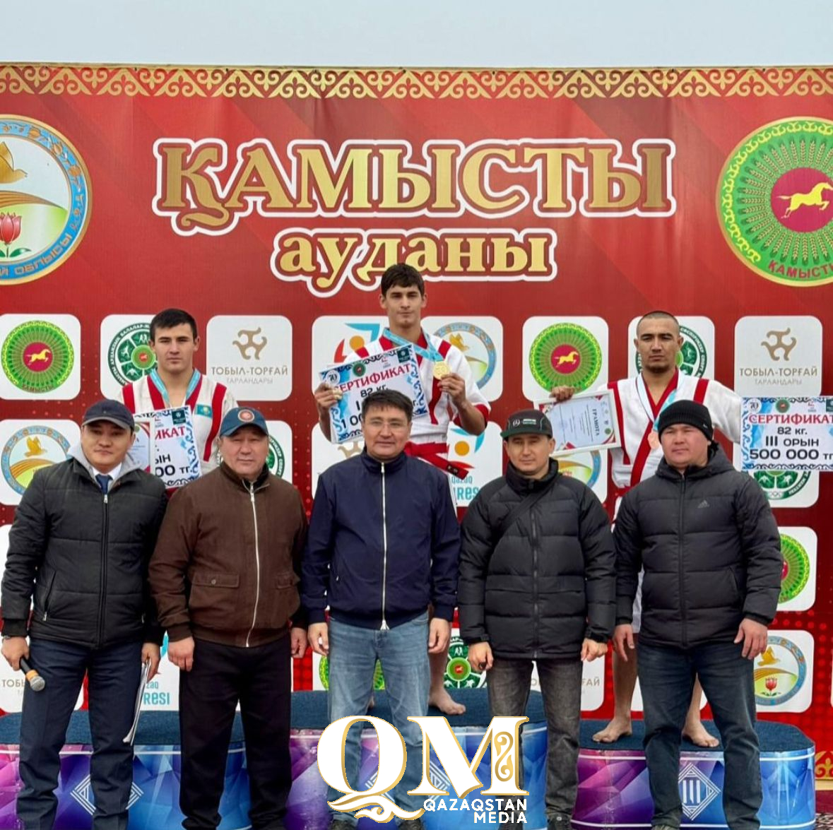 Солтүстікқазақстандық палуан республикалық турнирде топ жарды!