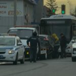 Петропавлда автобус пен автокөлік соқтығысып, екі адам жарақат алды