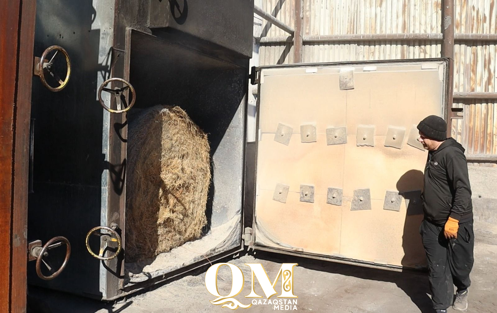 СҚО-да бүтін бір ауыл сабанмен жылытылады