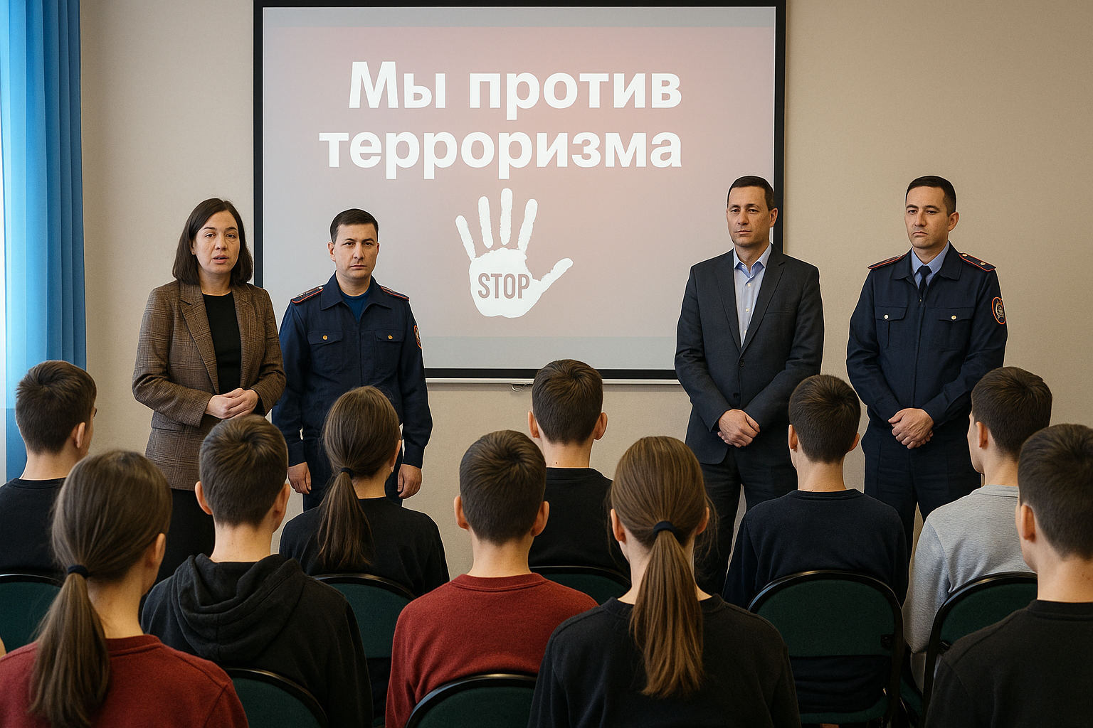 В Айыртауском районе прошел семинар «Мы против терроризма»