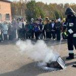 СҚО ТЖД мамандары Қызылжар ауданында оқушылармен кездесті