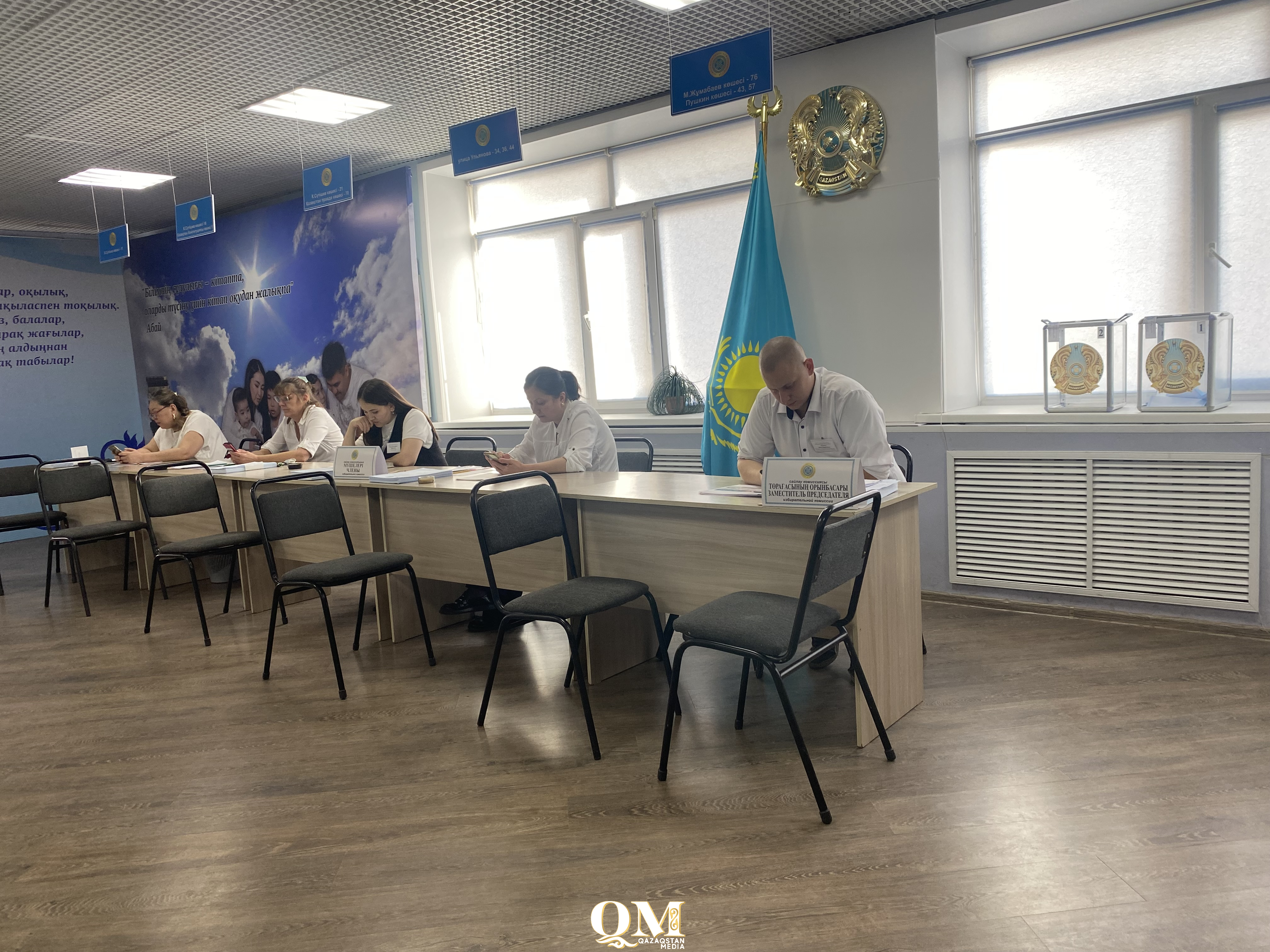 Петропавлда қалалық және облыстық мәслихат депутаттарын сайлау өтіп жатыр