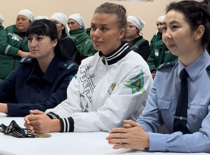 Звезды спорта из СКО мотивировали осужденных изменить жизнь