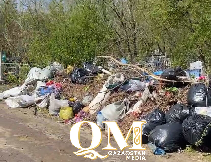 В акимате Петропавловска пообещали вывезти мусор со старого кладбища Новопавловки