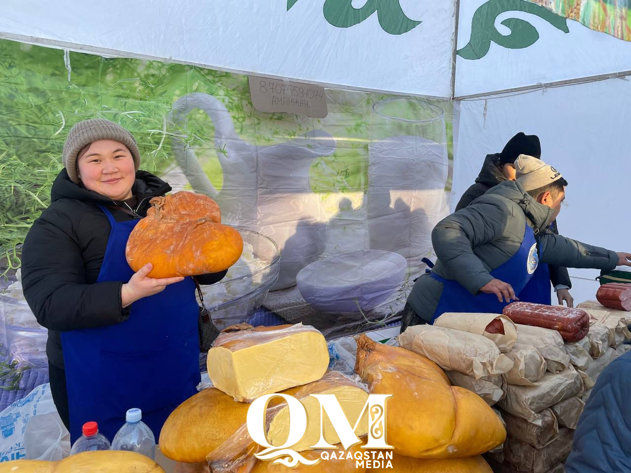 Более 30 тонн продукции из района Шал акына привезли на сельхозярмарку в Петропавловск