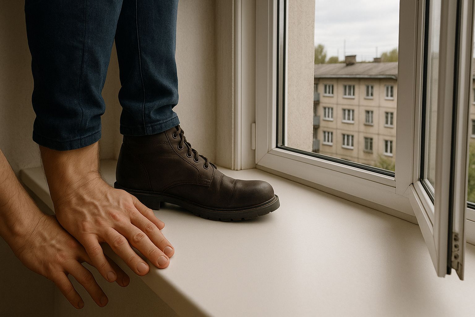 Выпрыгнул с четвертого этажа и погиб 45-летний житель Петропавловска