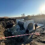 Реконструкцию обводного канала завершают в поселке Заречном