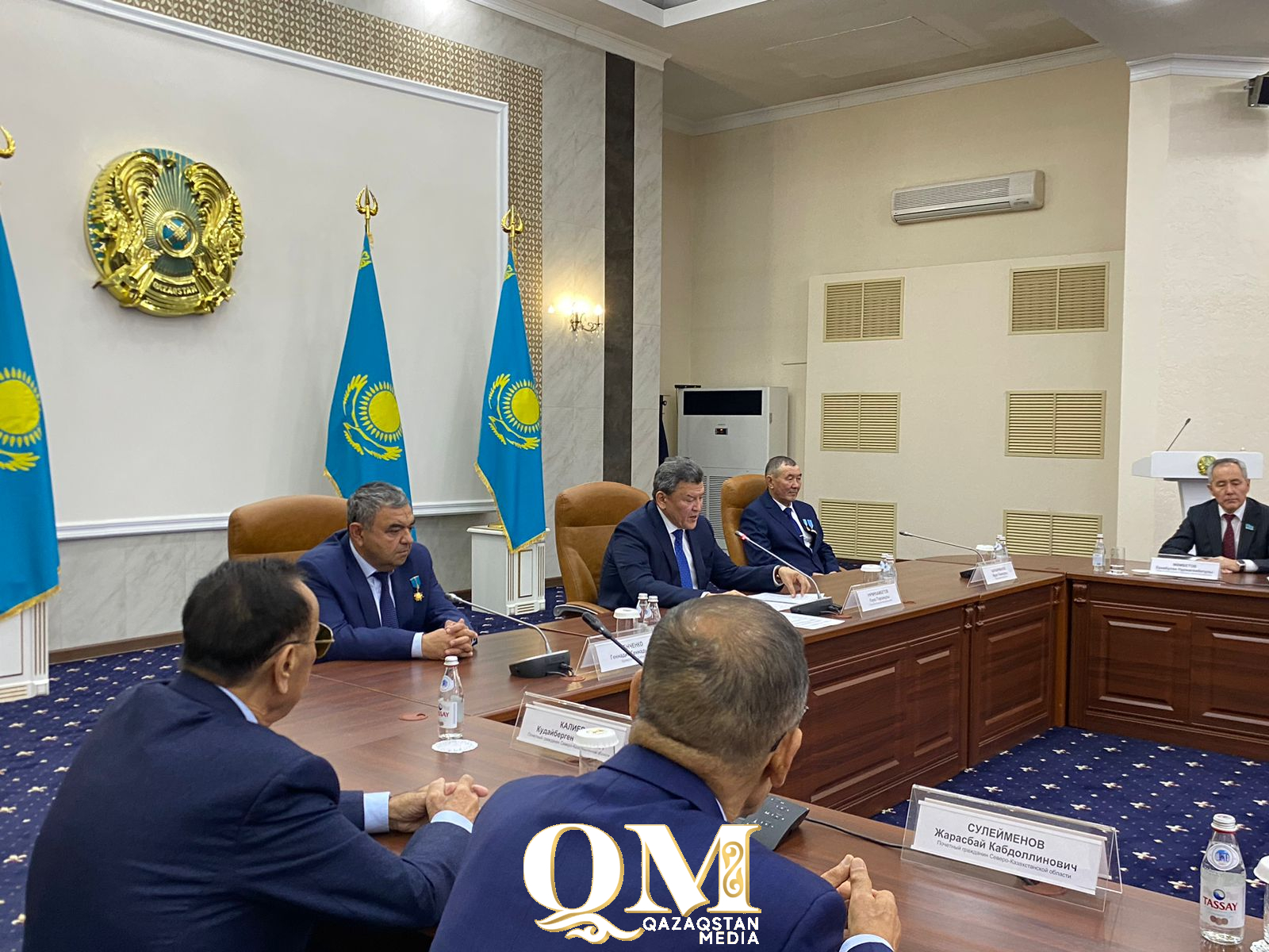 СҚО-да «Қазақстанның Еңбек ері» Мұрат Қаражұмановқа құрмет көрсетілді