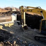 Петропавлда су бұру арнасының құрылысы аяқталуға жақын