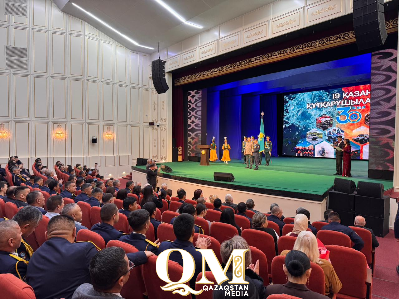 СҚО-да құтқарушыларға пәтер кілті табысталды