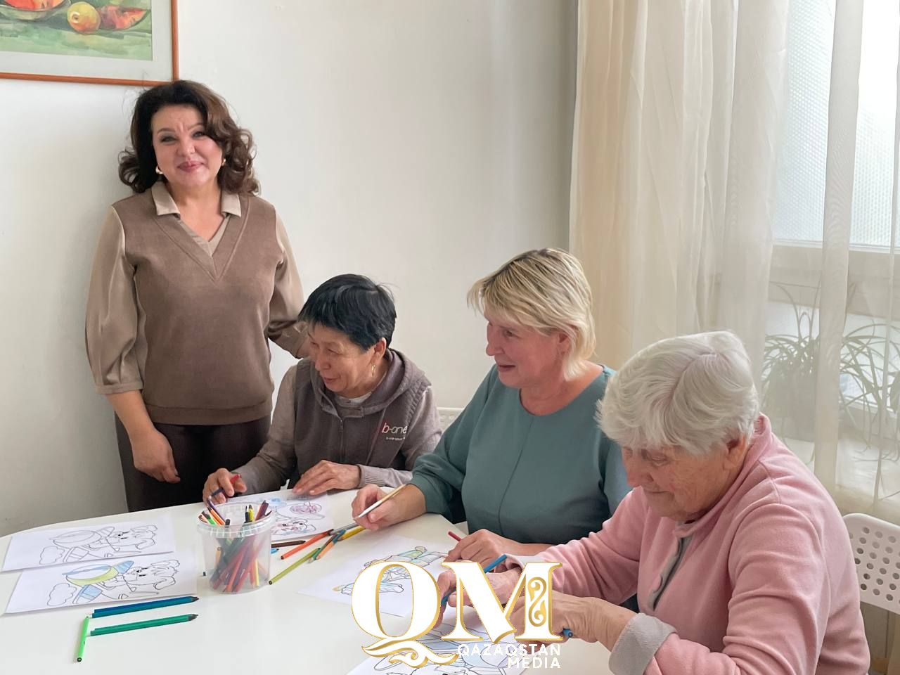 «Дед сад» для пенсионеров открыла Лилия Даниленко в Петропавловске