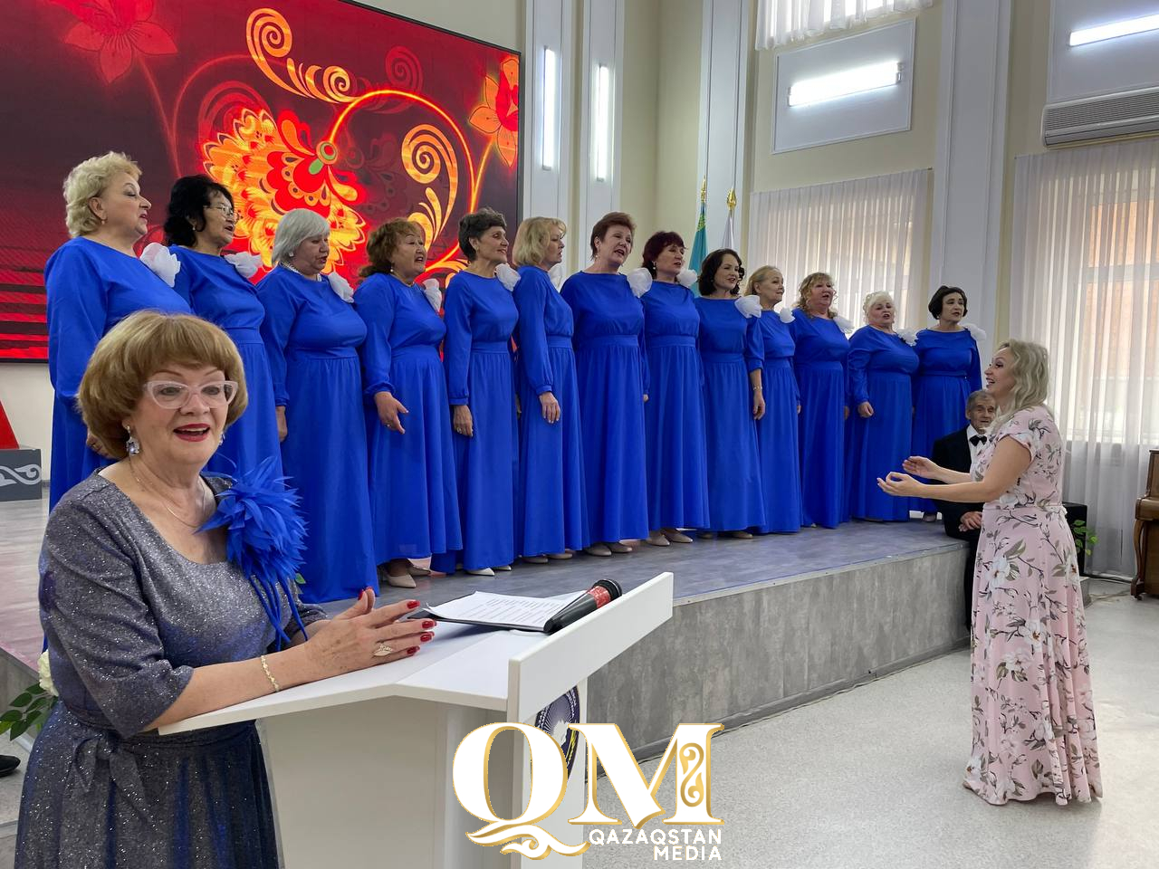 Концерт для людей элегантного возраста прошел в Петропавловске