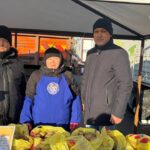 Отборное мясо и овощи привезли на ярмарку в Астану жители Жамбылского района СКО