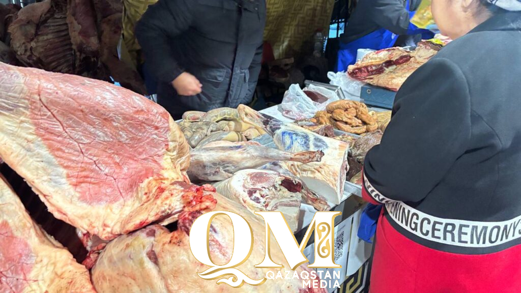Отборное мясо и овощи привезли на ярмарку в Астану жители Жамбылского района СКО
