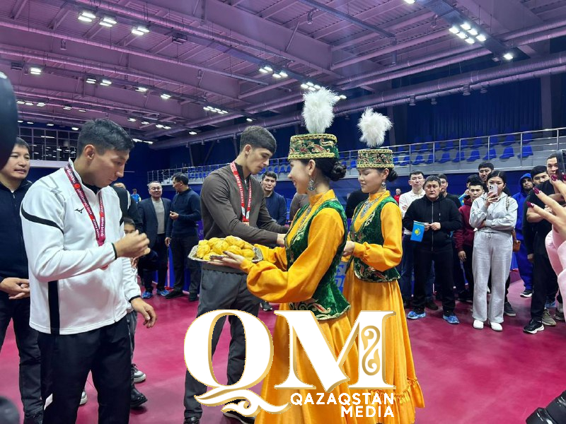 Солтүстікқазақстандықтар әлемдік жарыстарда атой салған палуандарды күтіп алды