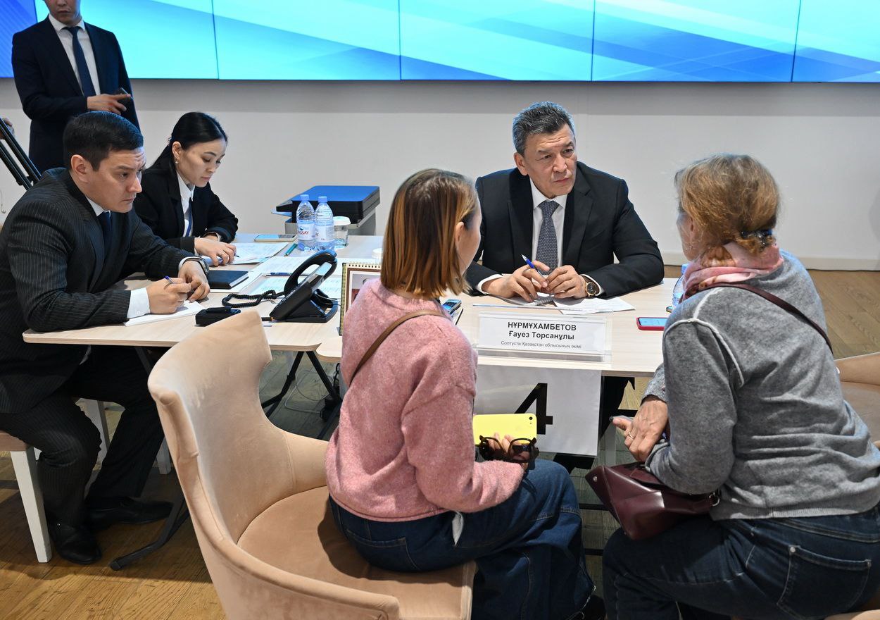 СҚО әкімі азаматтарды қабылдайды