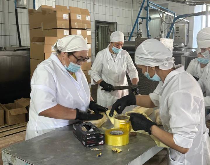 30 тонн молока ежедневно перерабатывают на старейшем молокозаводе в СКО