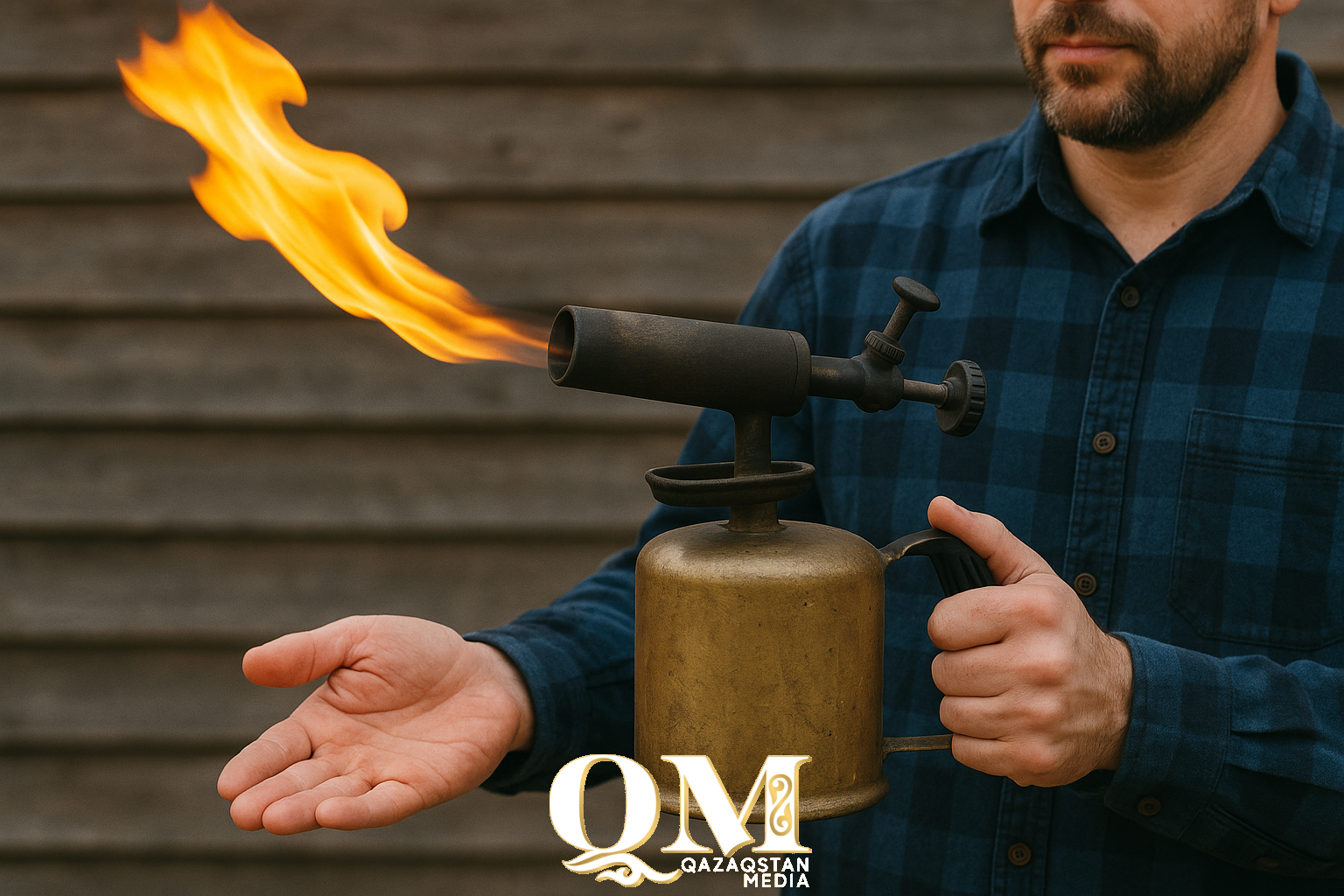 Петропавлдық от шамымен жұмыс істеу кезінде күйік алды