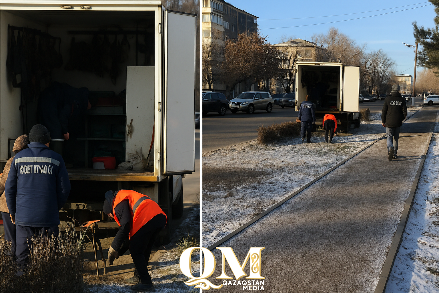 Петропавлда құбыр зақымдалып, тұрғындар сусыз отыр