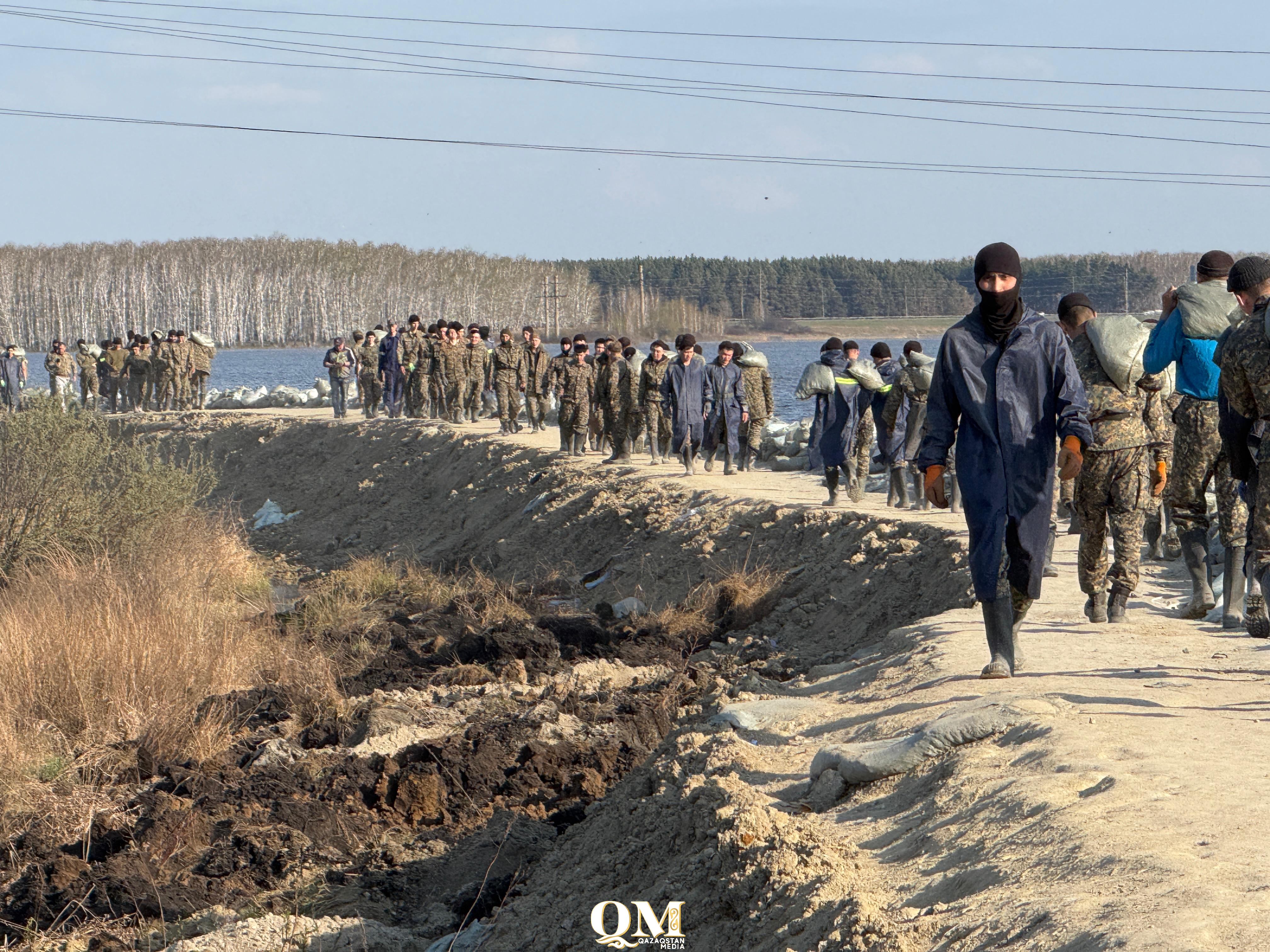Правительство выделило 1,4 млрд тенге на реконструкцию защитной дамбы в поселке Тепличном СКО