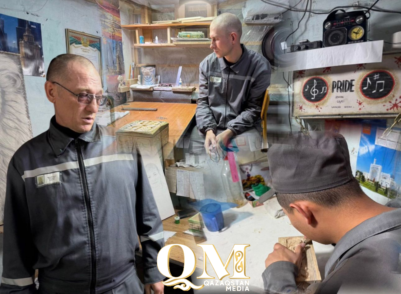 Не просто хобби – как в мужской колонии Петропавловска «вырезают свободу»