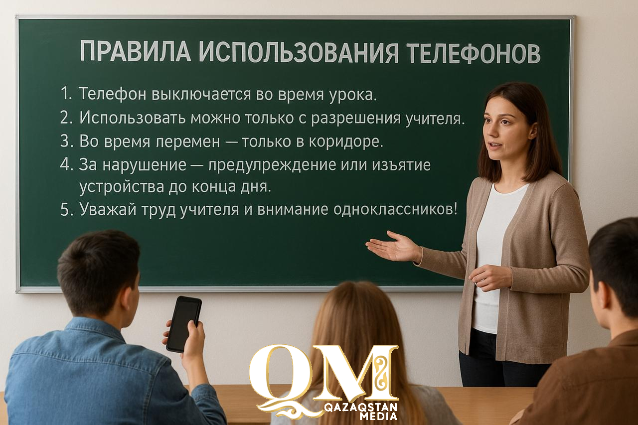 Телефон на парте — минус 19 тысяч! В Казахстане появится новый штраф