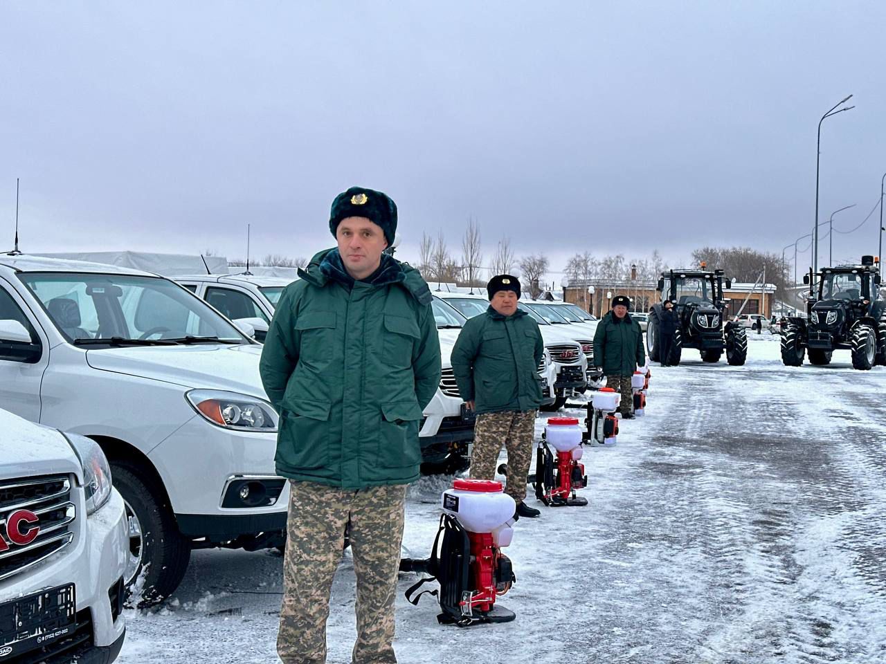 Впервые для охраны лесов закупили пожарные комплексы в СКО