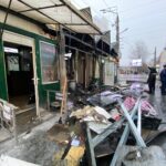 Причину пожара в бутиках в Петропавловске назвали спасатели