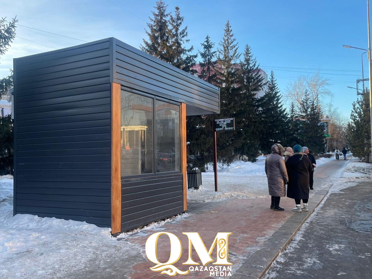 Теплые остановки будут обогреваться от городских сетей в Петропавловске