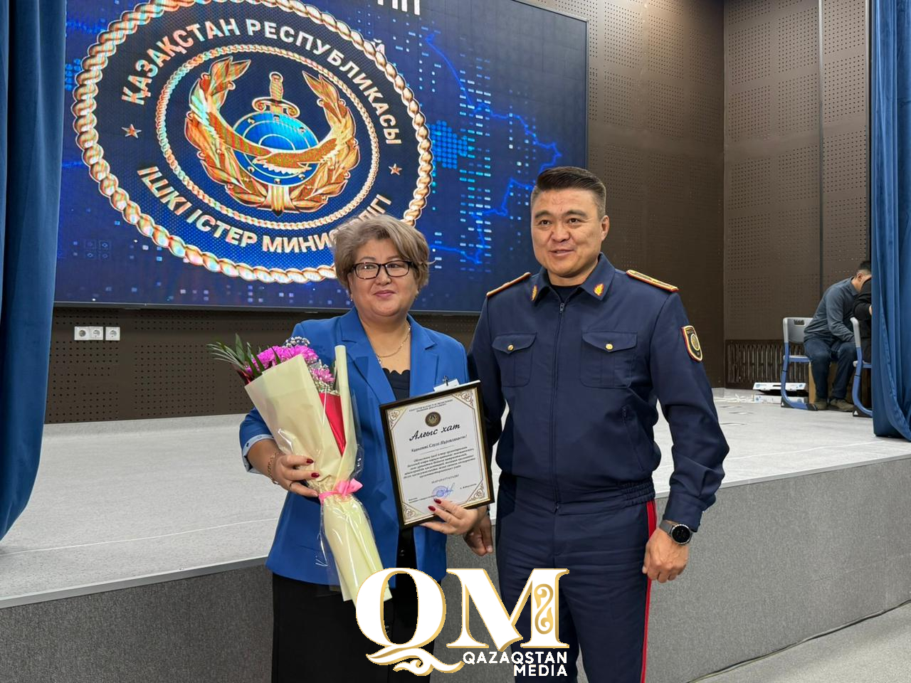 Четвертый полицейский класс «Жас сақшы» открыли в СКО