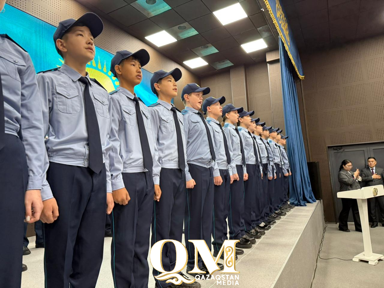 Четвертый полицейский класс «Жас сақшы» открыли в СКО