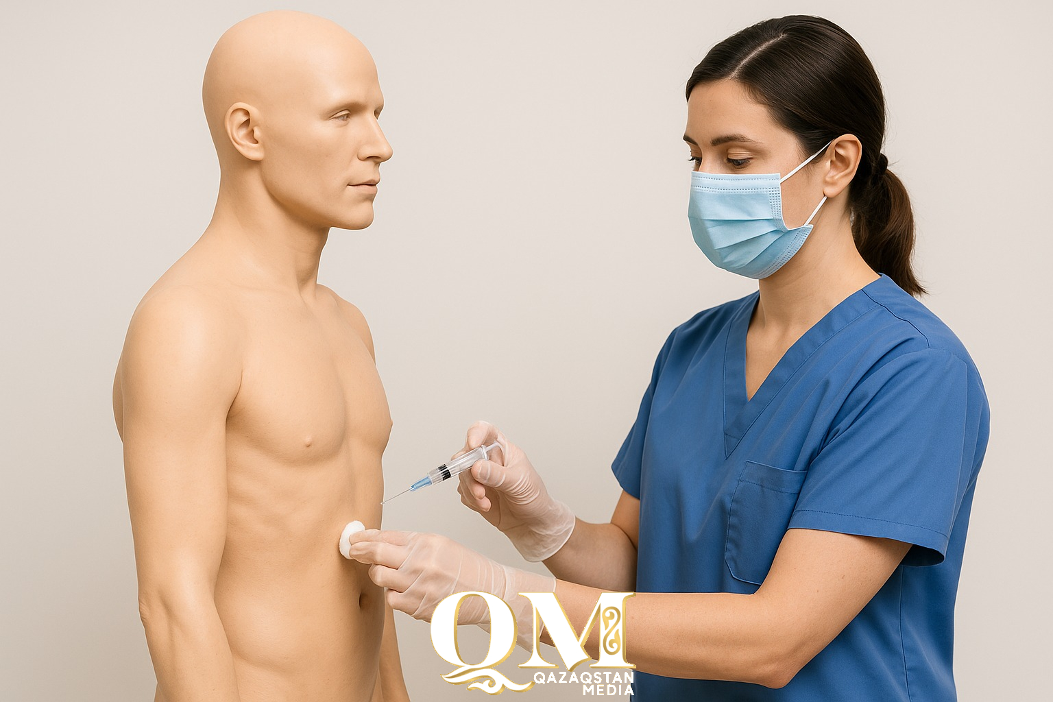 Забытый укол: 30 мм гноя выкачали из ягодицы жительницы Петропавловска