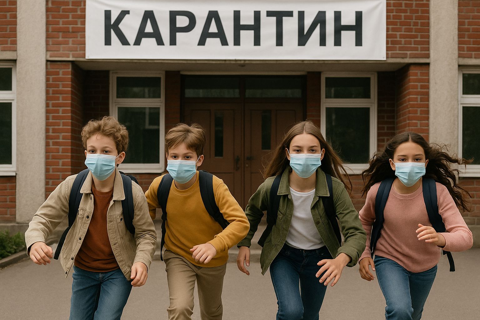 Из-за вспышки ОРВИ дистанционное обучение ввели в 12 школах СКО