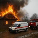 Пожар в Бесколе: в огне погибла женщина