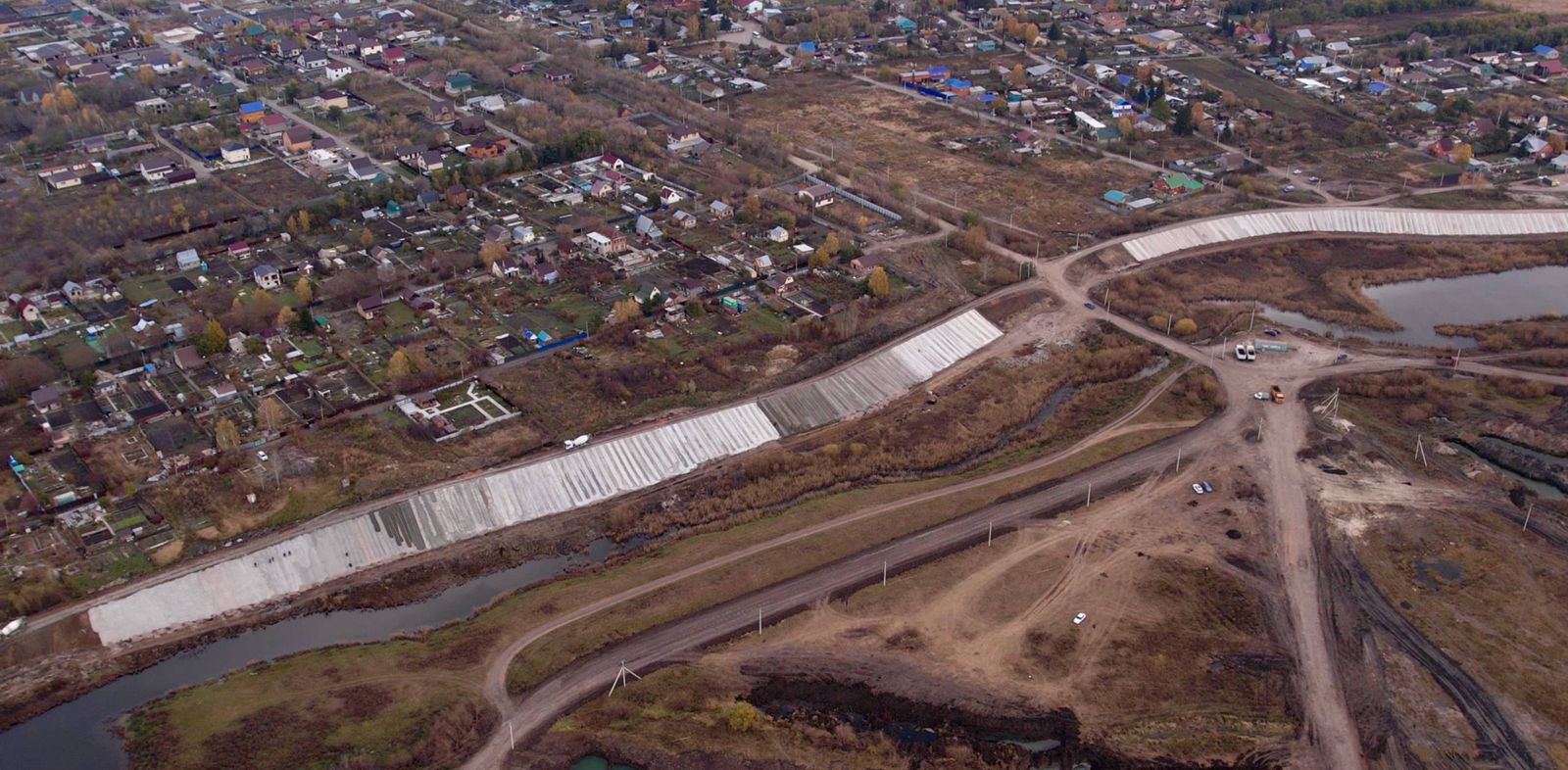 Тасқынға тосқын: Үкімет СҚО-дағы қорғаныс бөгетін қайта жаңғыртуға 1,4 млрд теңге бөлді