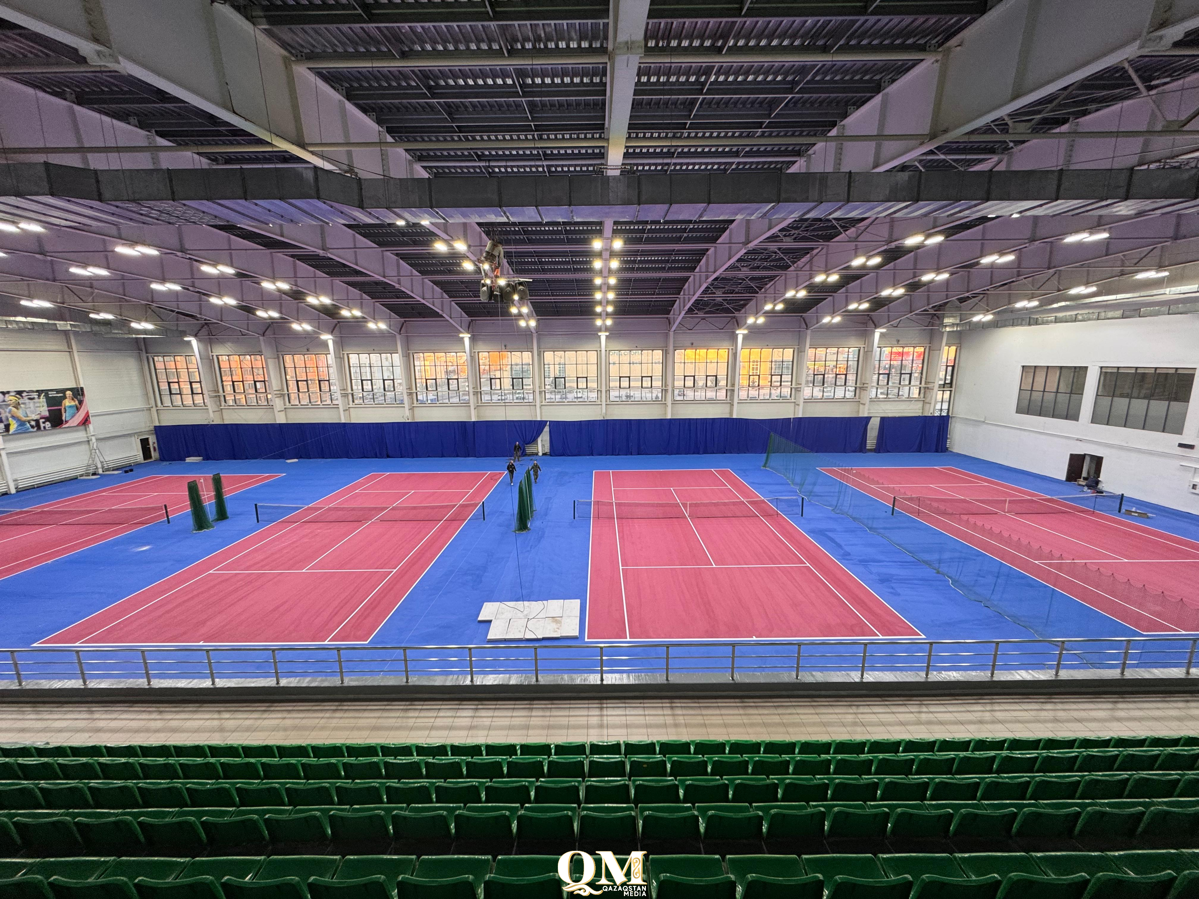 Петропавлдағы әмбебап теннис орталығы қайта жаңғыртылды