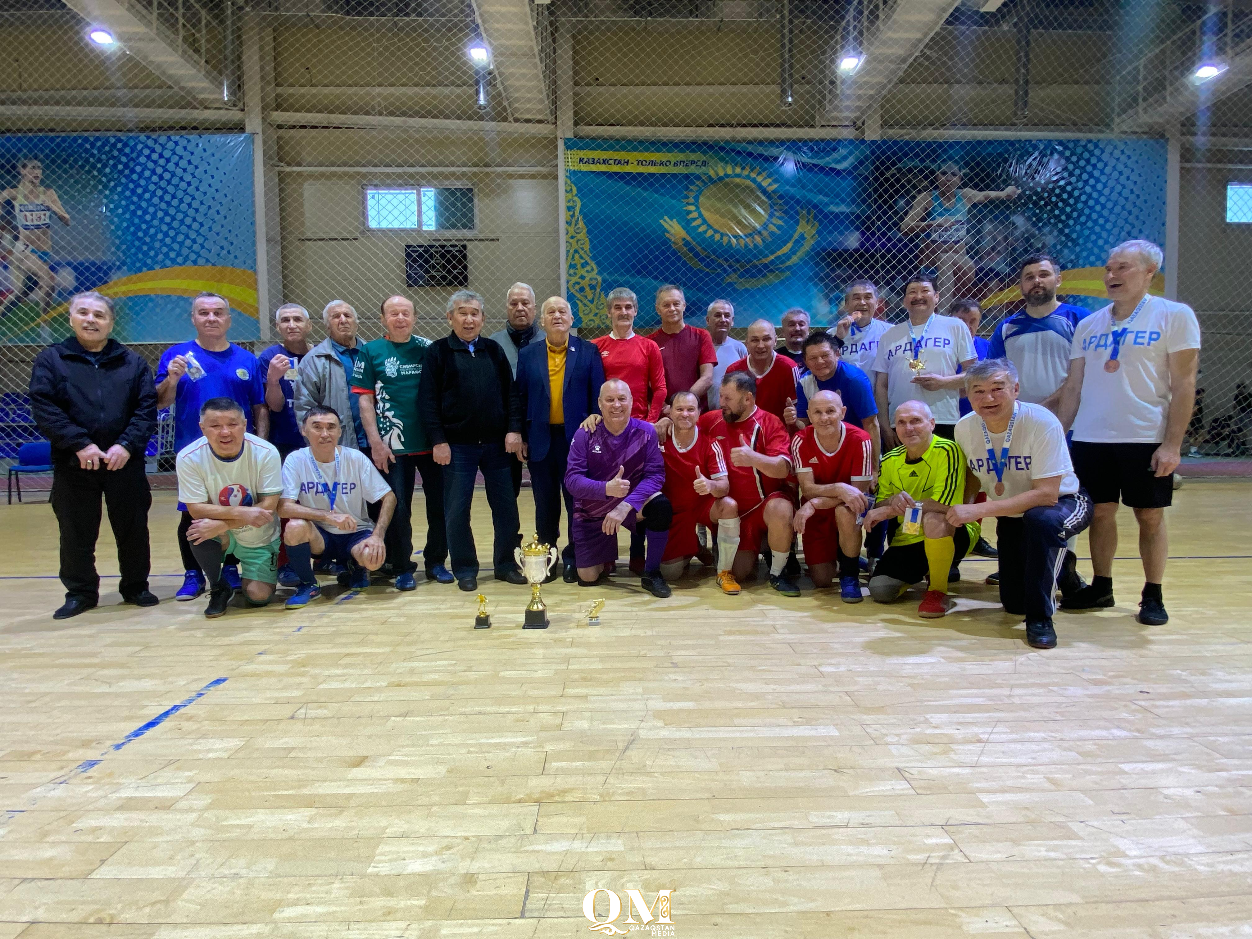 Команда молодости нашей – в Петропавловске прошел футбольный турнир среди ветеранов