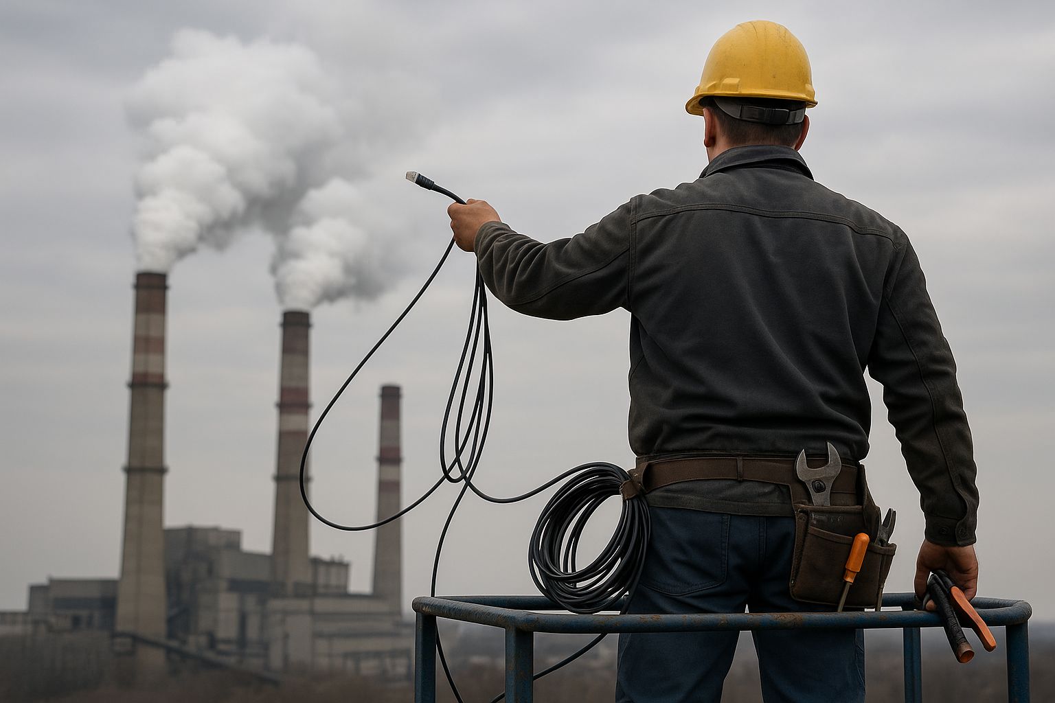 Устанавливал интернет, упал с вышки и погиб инженер в Петропавловске