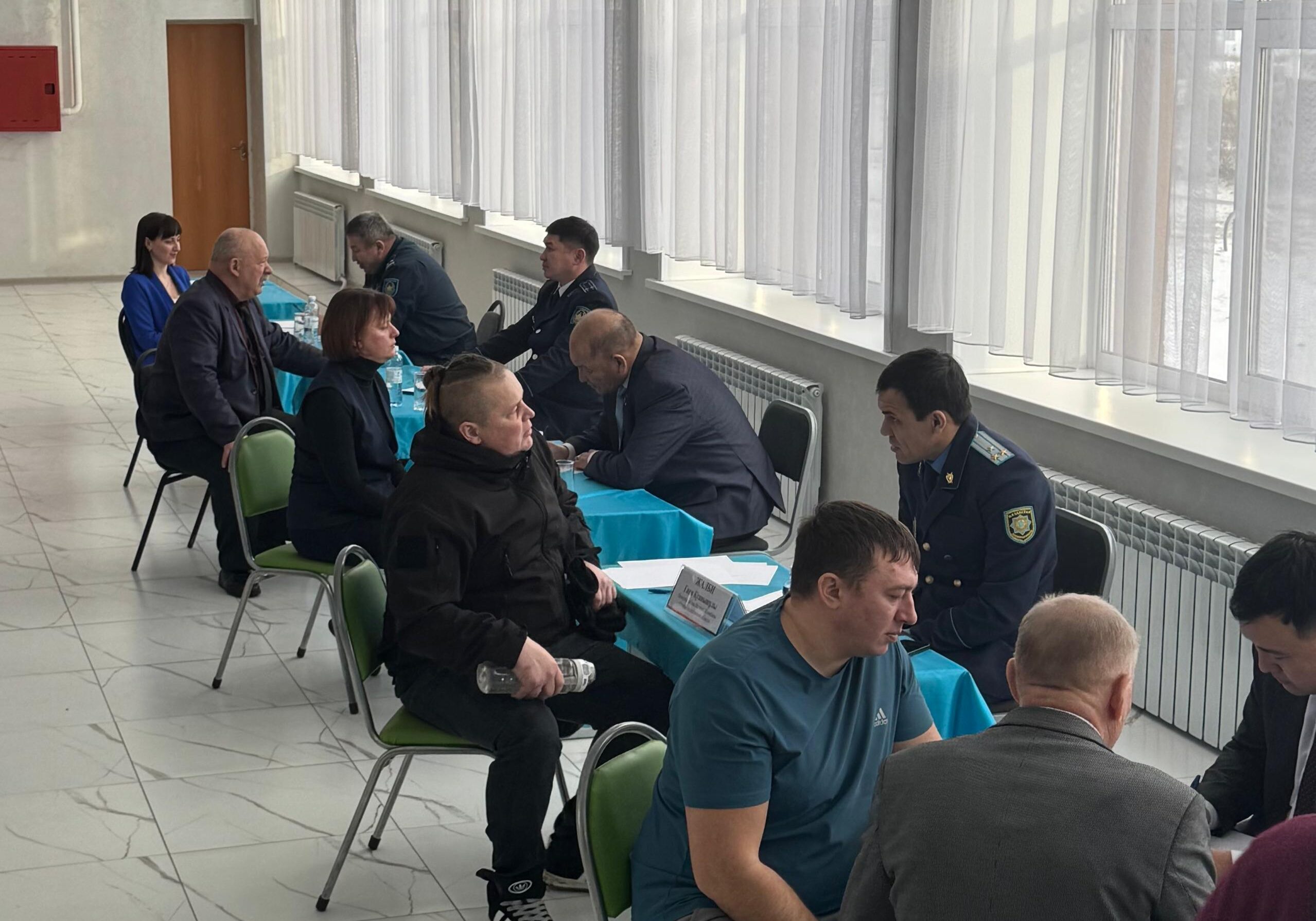 Масштабная информационно-просветительная встреча в рамках концепции «Закон и Порядок» прошла в селе Советском района Магжана Жумабаева