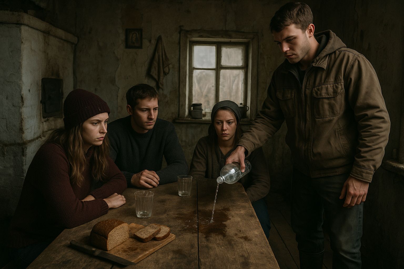 Плеснул на стол солярки. Женщина умерла от ожогов, еще трое получили травмы в СКО