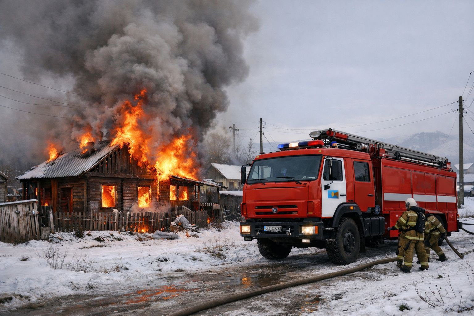 84-летняя пенсионерка погибла при пожаре в селе Гаршино СКО