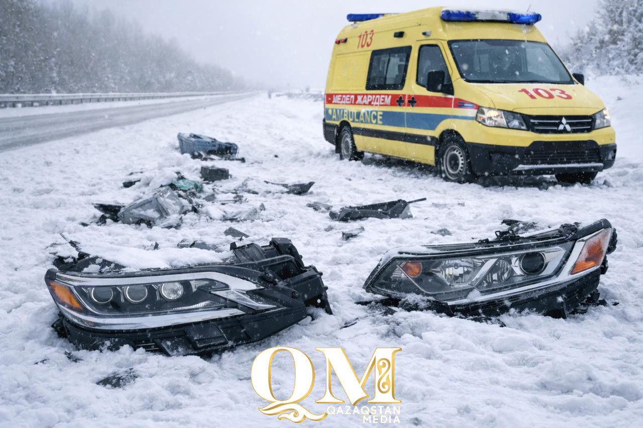 Семь человек пострадали в ДТП на трассе Астана – Петропавловск
