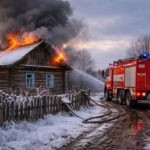 Два пенсионера сгорели в Жамбылском районе СКО