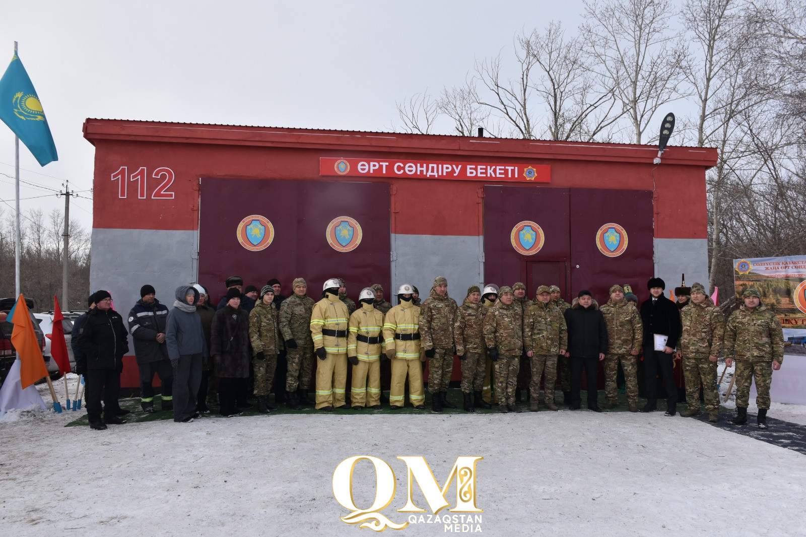 Пожарный пост после капитального ремонта открыли в Тайыншинском районе