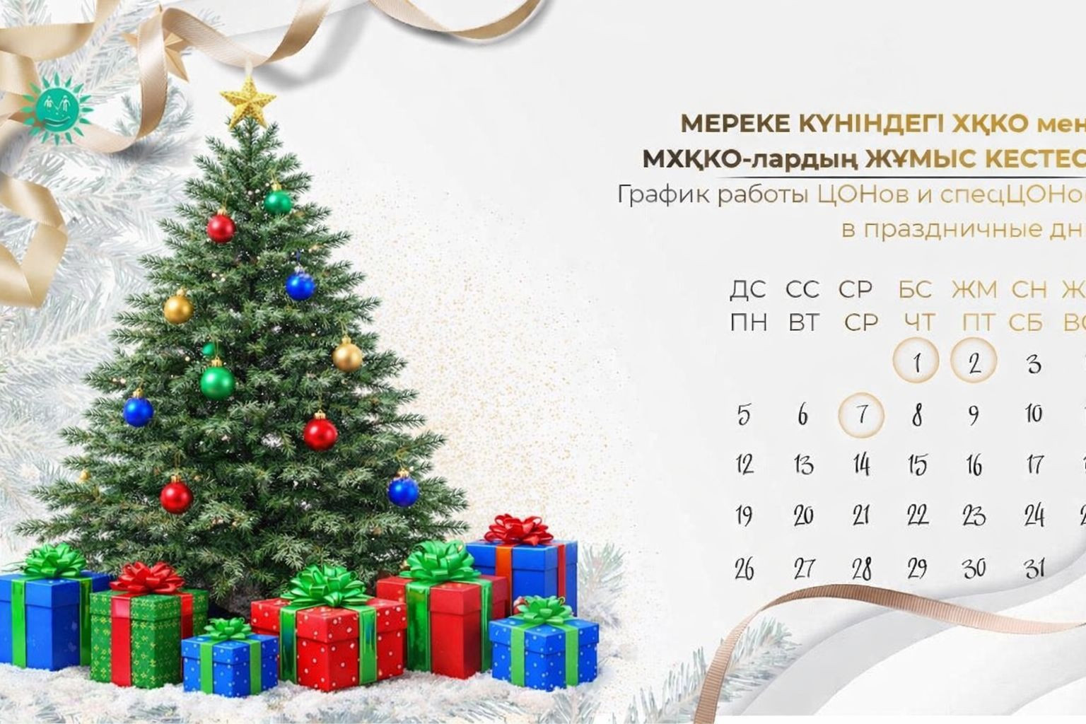 Как будут работать в новогодние праздники ЦОНы и спецЦОНы