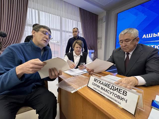 Петропавл қаласының әкімі тұрғындарды қабылдайды