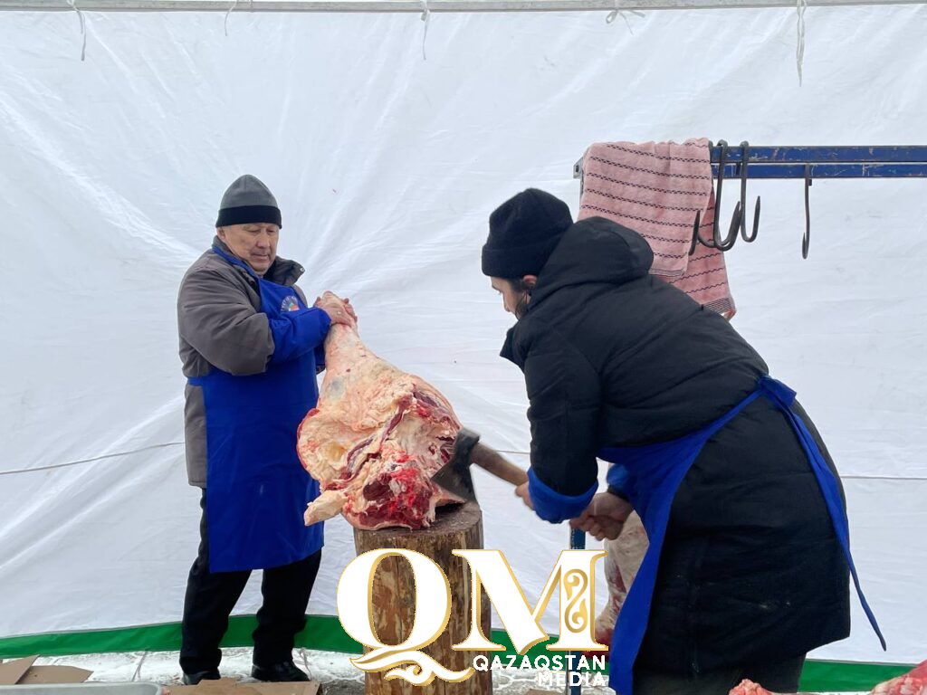 85 туш гусей привезли на фестиваль в Петропавловск фермеры Жамбылского района